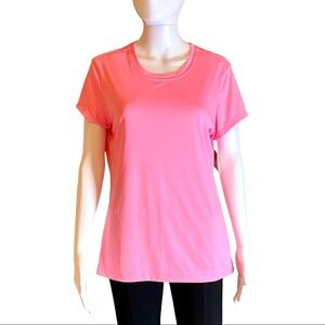 Danskin Now pink crewneck top size large